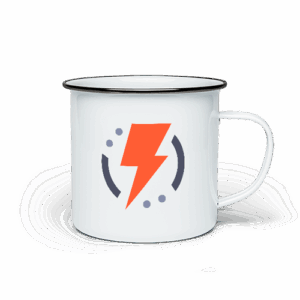 White Enamel Mug