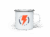 White Enamel Mug