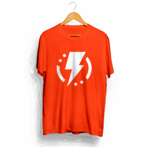 Orange Men T-shirt